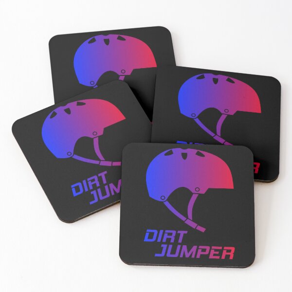 Item preview, Dirt Jumper Blue Red Nutshell Helmet designed and sold by artOfCal013.