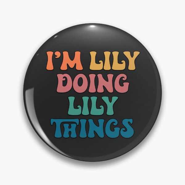 Item preview, Lily Funny Retro First Name designed and sold by Americandude.