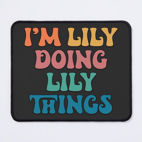 Item preview, Lily Funny Retro First Name designed and sold by Americandude.