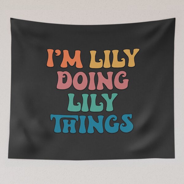Item preview, Lily Funny Retro First Name designed and sold by Americandude.