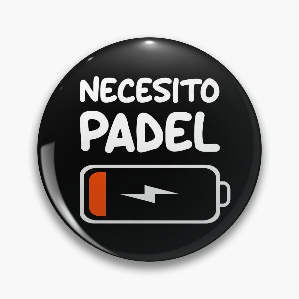 Item preview, Necesito Padel Low Battery for Paddle Tennis Players designed and sold by grinta2021.