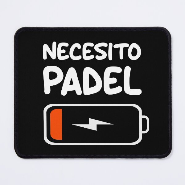 Item preview, Necesito Padel Low Battery for Paddle Tennis Players designed and sold by grinta2021.
