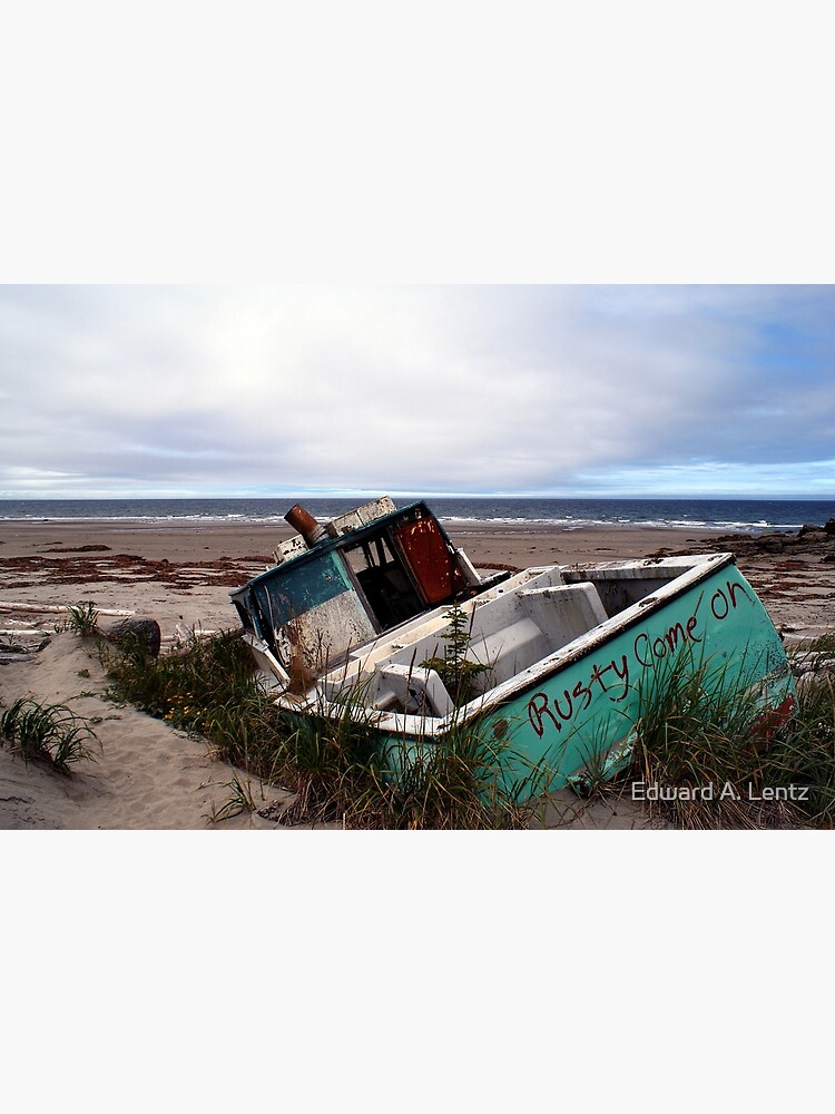 Rusty Come On (Fishing Boat Wreck, Yakan Point, Haida Gwaii, British Columbia, Canada) by AdrianL