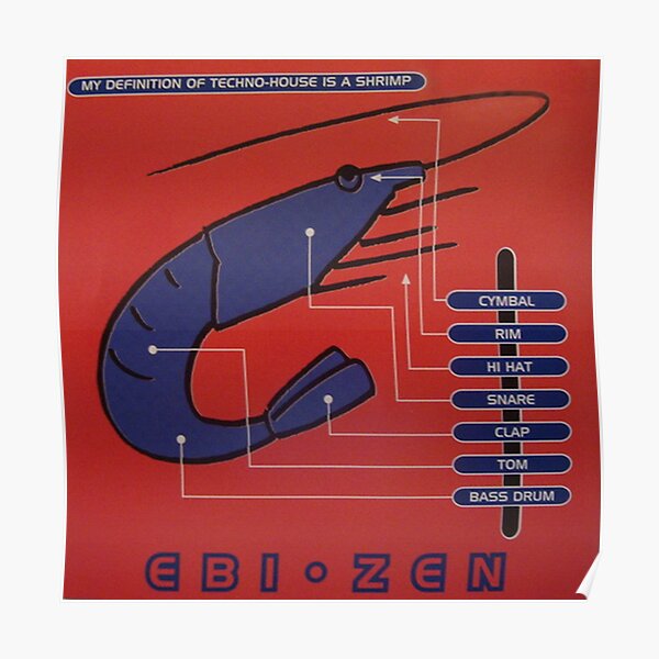 EBI・ZEN 海老・禅 ヨコタススム susumu yokota テクノ 日本