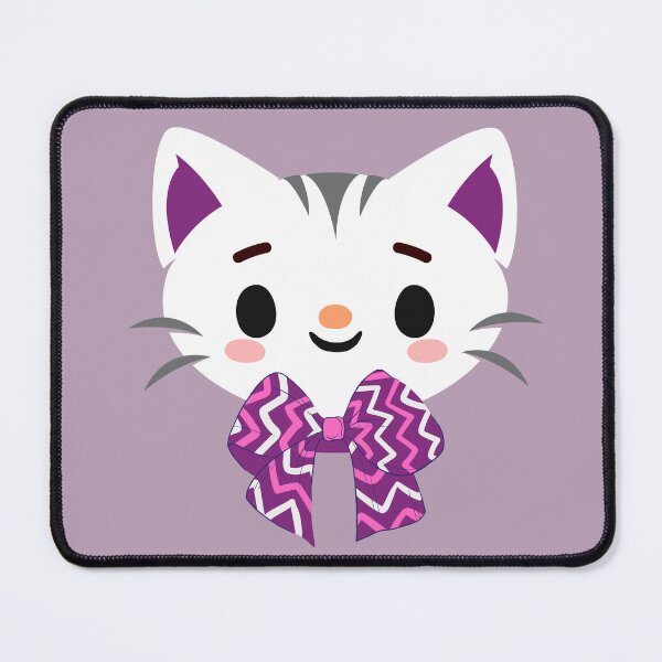 Item preview, Cute cat with a vintage bow. designed and sold by EMIPRINCESS.
