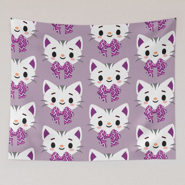 Item preview, Cute cat with a vintage bow. designed and sold by EMIPRINCESS.