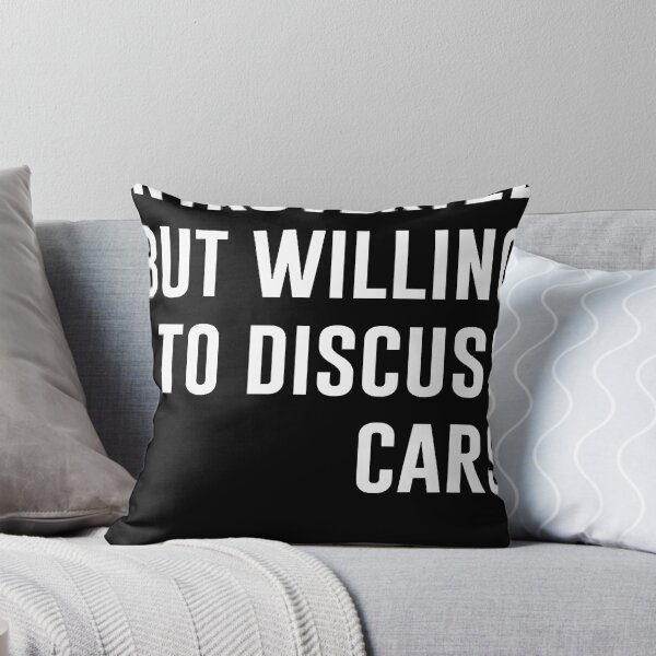 Item preview, Introverted But Willing To Discuss Cars  designed and sold by pensashcosten5m.