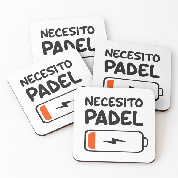 Item preview, Necesito Padel Low Battery for Paddle Tennis Players designed and sold by grinta2021.