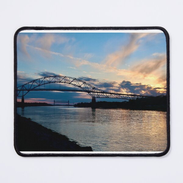 Item preview, Bourne Bridge at dusk designed and sold by CapeCodWave.
