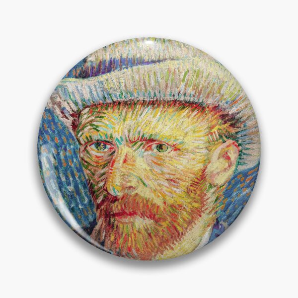 Item preview, Self-portrait with grey felt hat - Vincent van Gogh designed and sold by ArsVincitOmnia.