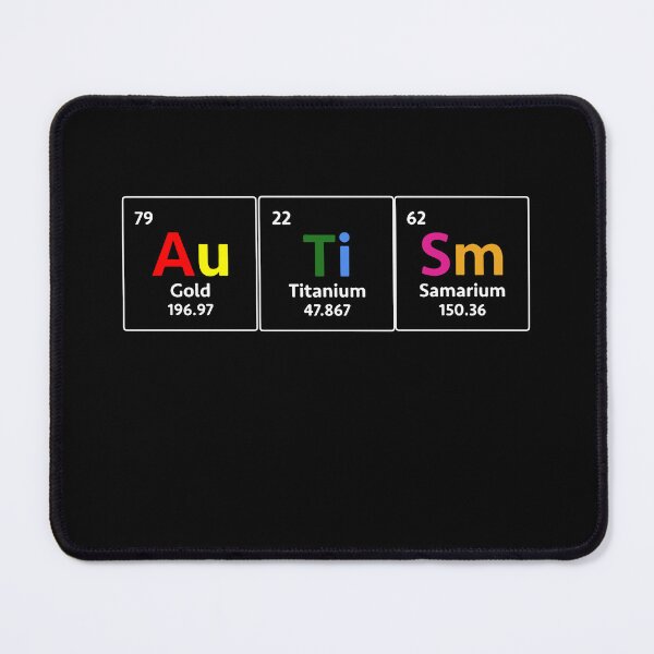 Item preview, Autism Awareness Chemical Element designed and sold by UnknownArtistt.