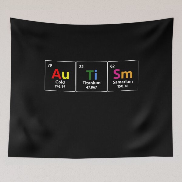 Item preview, Autism Awareness Chemical Element designed and sold by UnknownArtistt.
