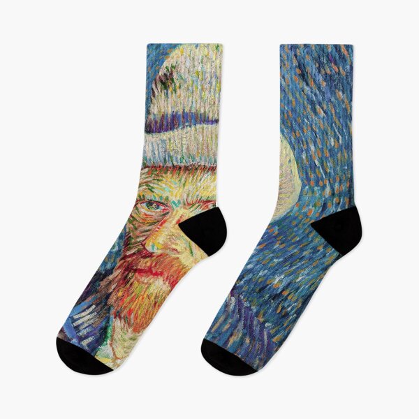 Artikelvorschau, Self-portrait with grey felt hat - Vincent van Gogh entworfen und verkauft von ArsVincitOmnia.