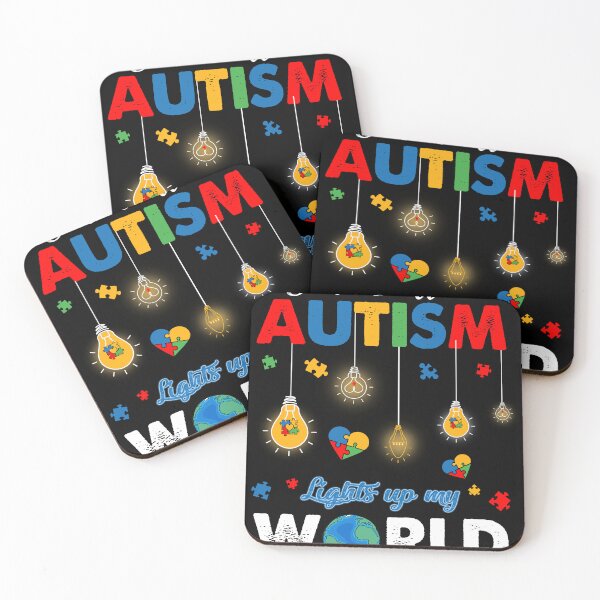 Item preview, Someone With Autism Lights Up My World designed and sold by UnknownArtistt.