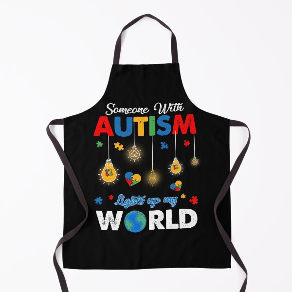 Item preview, Someone With Autism Lights Up My World designed and sold by UnknownArtistt.