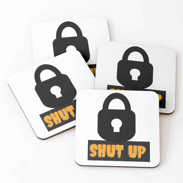 Item preview, shutup design designed and sold by Kavi Designs.