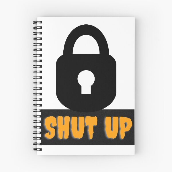 Item preview, shutup design designed and sold by Kavi Designs.