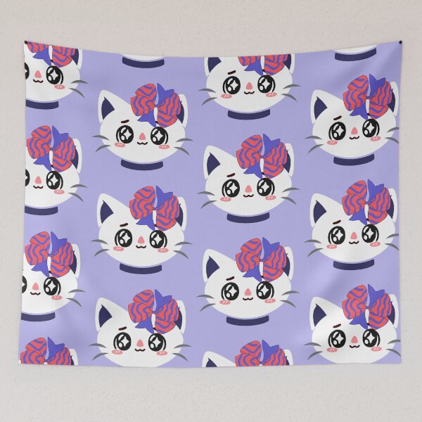 Item preview, Sweet kitty with bow and vintage style. designed and sold by EMIPRINCESS.