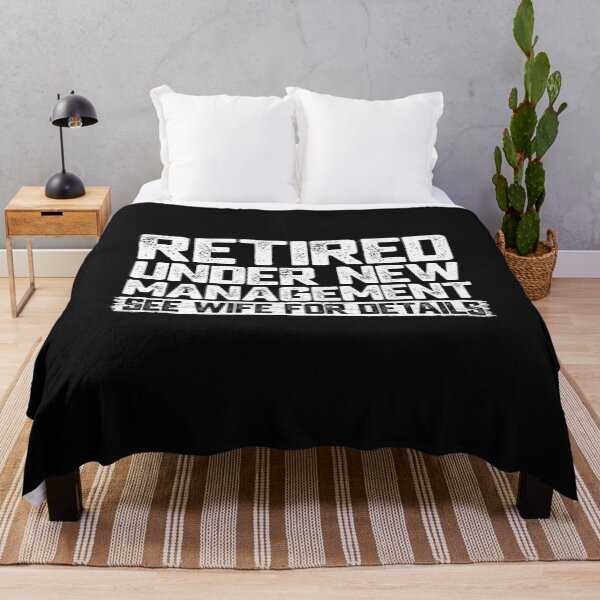 Item preview, Funny Retirement Retired Under New Management Retired Humor Gift for Party designed and sold by alenaz.
