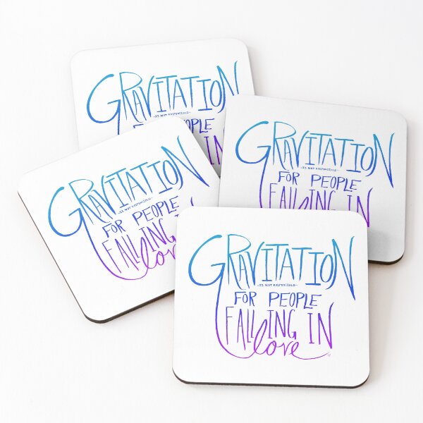 Item preview, Gravitation Is Not Responsible for Falling in Love designed and sold by Leah Flores.