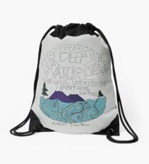 Einstein: Nature Drawstring Bag