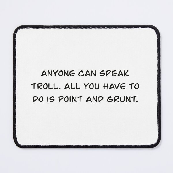 Item preview, How to: Speak Troll designed and sold by Bri-Anderson.