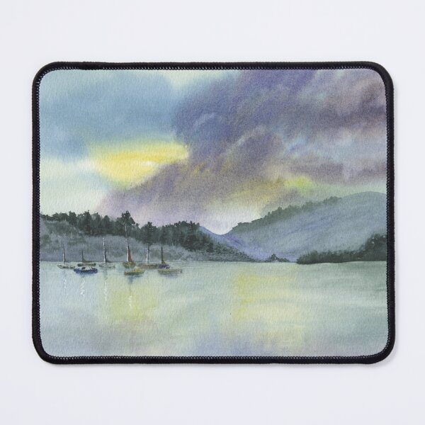 Item preview, Storm over the lake designed and sold by HeartwoodStudio.