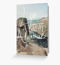 Great Adventure Greeting Card