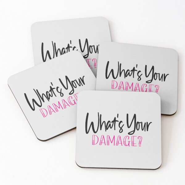 Item preview, What's Your Damage, Heather? Quotes Of Heathers The Musical designed and sold by retro10.