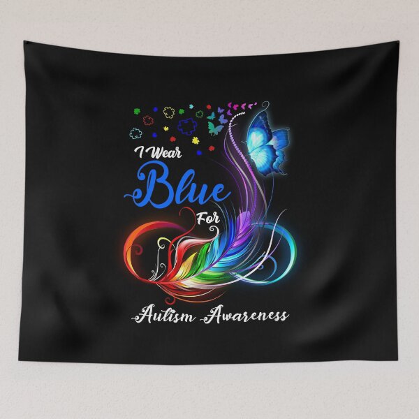 Item preview, I Wear Blue For Autism Awareness designed and sold by UnknownArtistt.