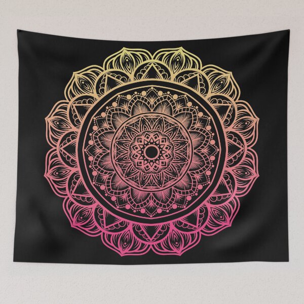 Item preview, Warm gradient Mandala art designed and sold by Tanuja  Sharma.