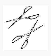 Scissors Photographic Print