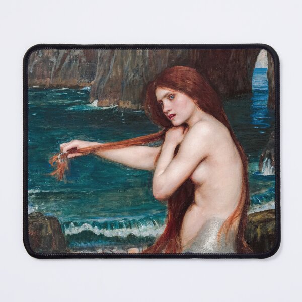 Item preview, A Mermaid - John William Waterhouse designed and sold by ArsVincitOmnia.