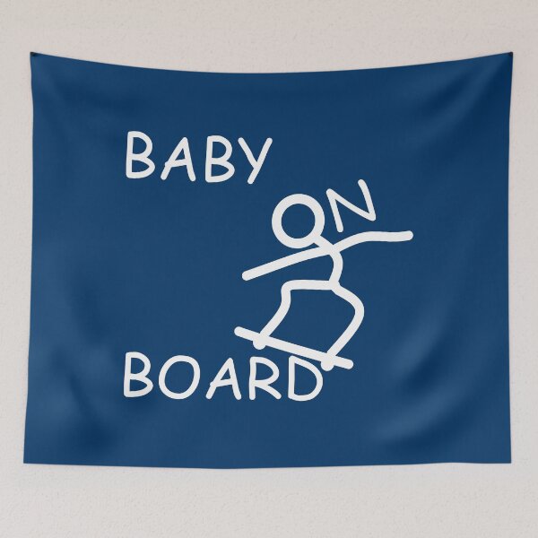 Item preview, BABY ON BOARD designed and sold by DomGDesign.
