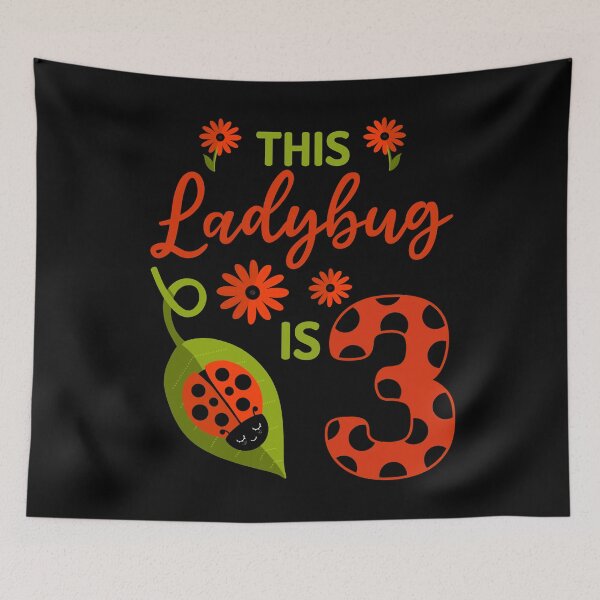 Item preview, Ladybug Birthday This Ladybug is 3 Year Old Girl Matching designed and sold by JokeGysen.