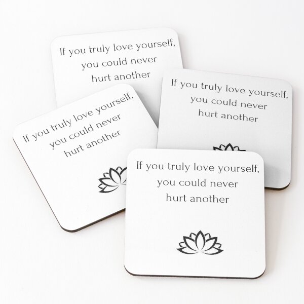 Item preview, Buddhism Quote: If you truly love yourself, you could never  hurt another designed and sold by Inspirationmotivation.