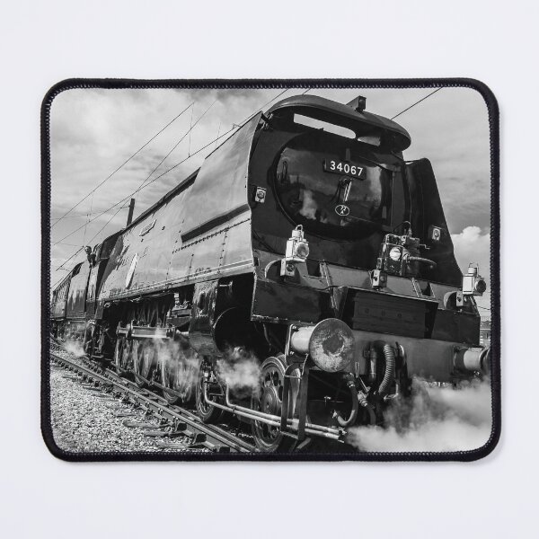 Item preview, Monochrome Steam Locomotive designed and sold by Ian Lane.