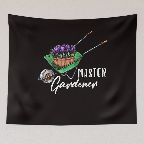 Item preview, Master Gardener Flowers Plants Gardening Garden Botanical designed and sold by TomGiantDesigns.