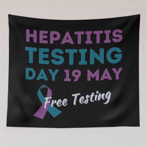 Item preview, Free Testing Hepatisis Testing Day 19 May designed and sold by IllustrT.
