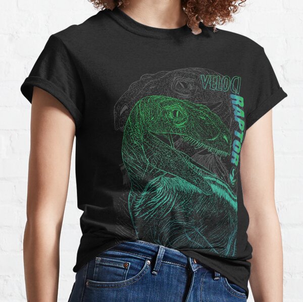 Jurassic Park Velociraptor Classic T-Shirt