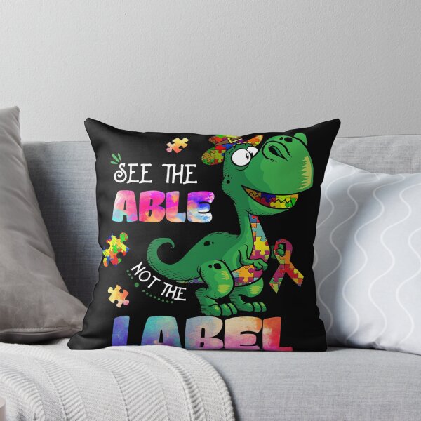Item preview, See The Able Not The Label Funny Autism Awareness designed and sold by UnknownArtistt.