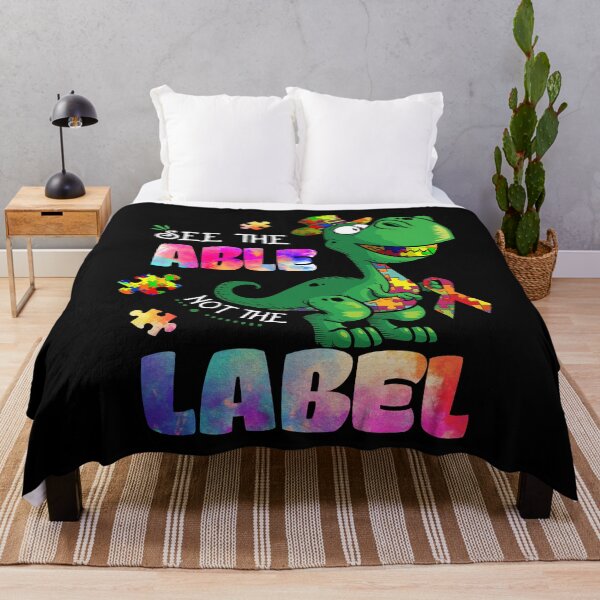 Item preview, See The Able Not The Label Funny Autism Awareness designed and sold by UnknownArtistt.