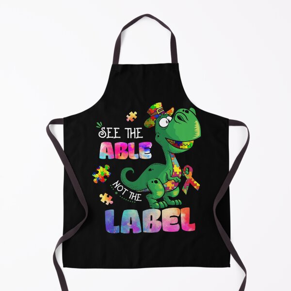 Item preview, See The Able Not The Label Funny Autism Awareness designed and sold by UnknownArtistt.