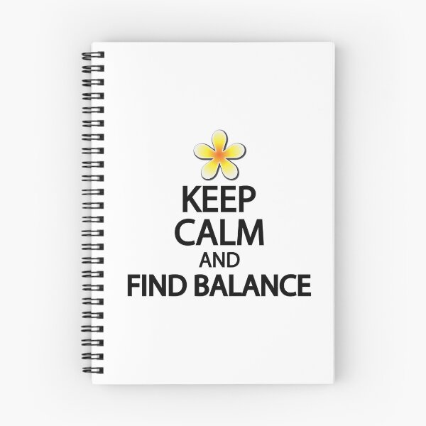 Item preview, Keep calm and find balance designed and sold by Colorfulandfun.