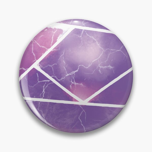 Item preview, Violet Long Crystal with Lightning designed and sold by Missing In Art.