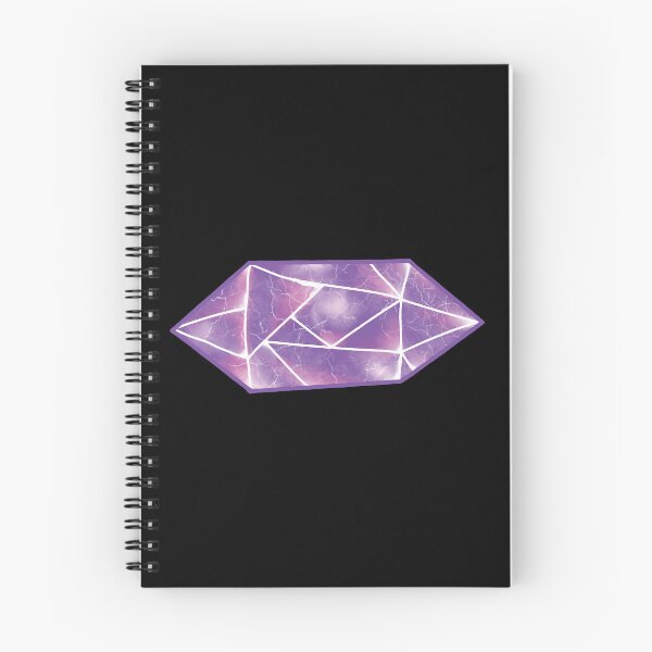 Item preview, Violet Long Crystal with Lightning designed and sold by Missing In Art.