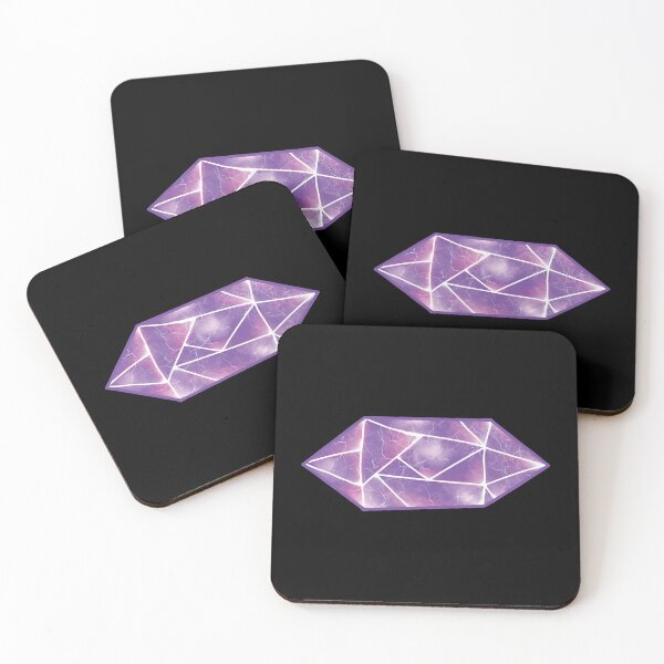 Item preview, Violet Long Crystal with Lightning designed and sold by Missing In Art.