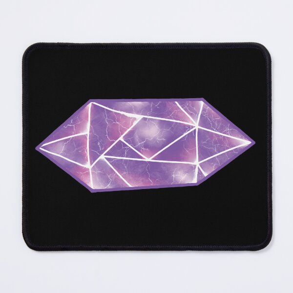 Item preview, Violet Long Crystal with Lightning designed and sold by Missing In Art.