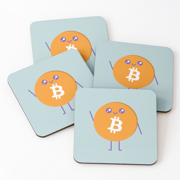 Item preview, Crypto Cute kawaii Bitcoin coin  designed and sold by Crypmetal.