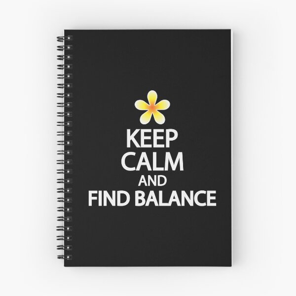 Item preview, Keep calm and find balance designed and sold by Colorfulandfun.